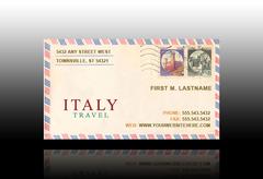 italian-travel-business card-template